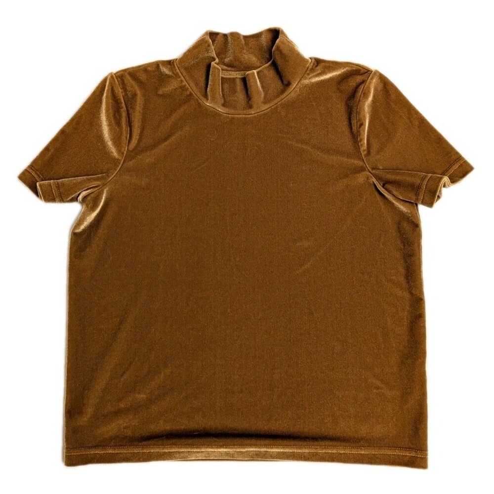 Madewell Wmn Sz XS Velvet T-shirt 70s 90s Y2K Retro Gremlin Goblincore Whimsy